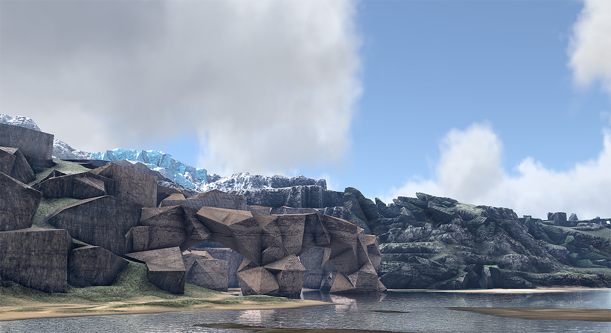 In Game Virtual Landscapes T1 003 12000654 - 2018 - Virtual In-Game Landscapes - Triptych N°1