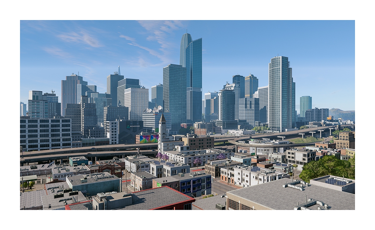 Virtual Cities San Francisco Diptych N2 002 12000736 - 2018 - Virtual In-Game Cities. San Francisco. Diptych N°2