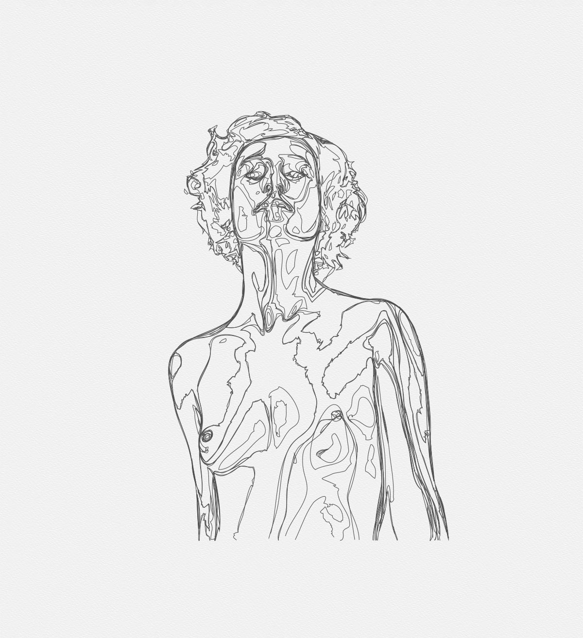 2018 - The little models - Faces and Busts - Drawbot The little models Busts and Faces DrawBot 003 1 - 2018 - The little models - Faces and Busts - Drawbot