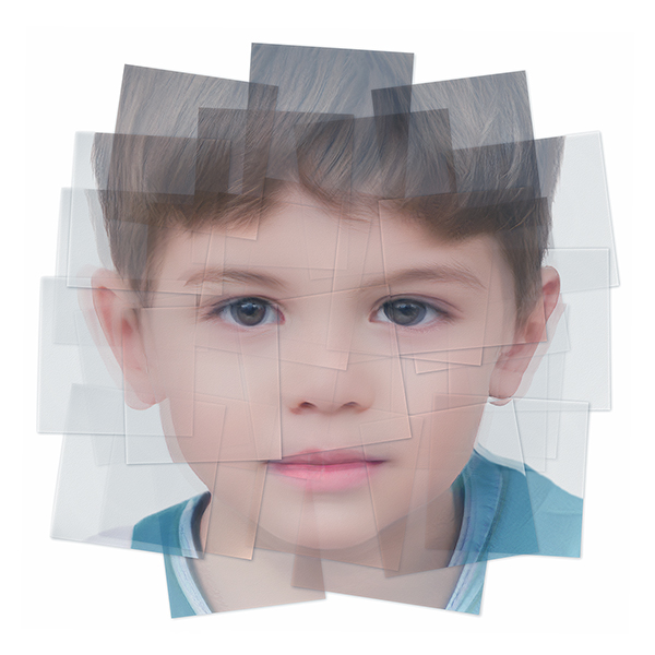 Generated Faces by Artificial Intelligence Kids 006 - 2019 - Generated Faces by Artificial Intelligence. Kids. V1