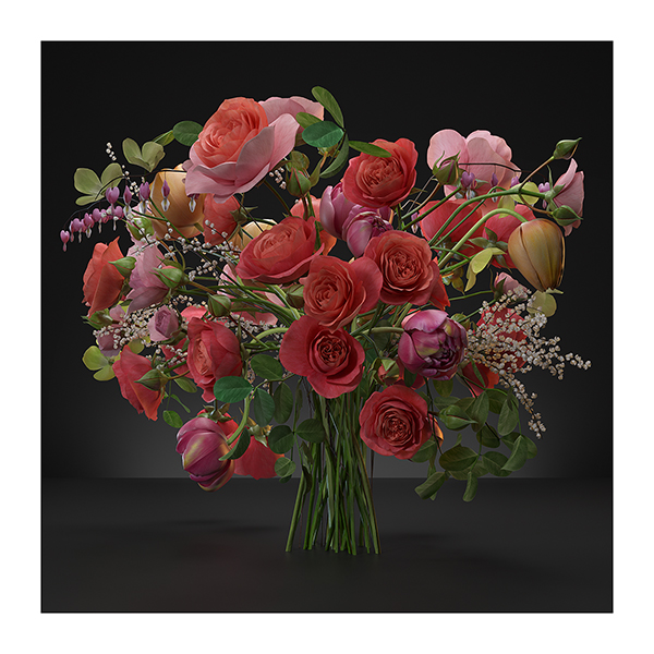 Virtual Flowers Bouquet N2 - 2020 - Virtual Flowers. Bouquet N°2