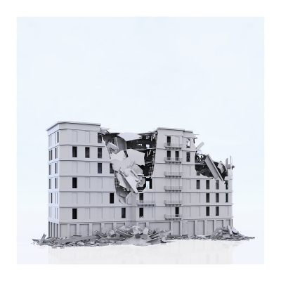 016 This was HomoSapiens War Affected Buildings 004 400x400 - Visuals. 2019