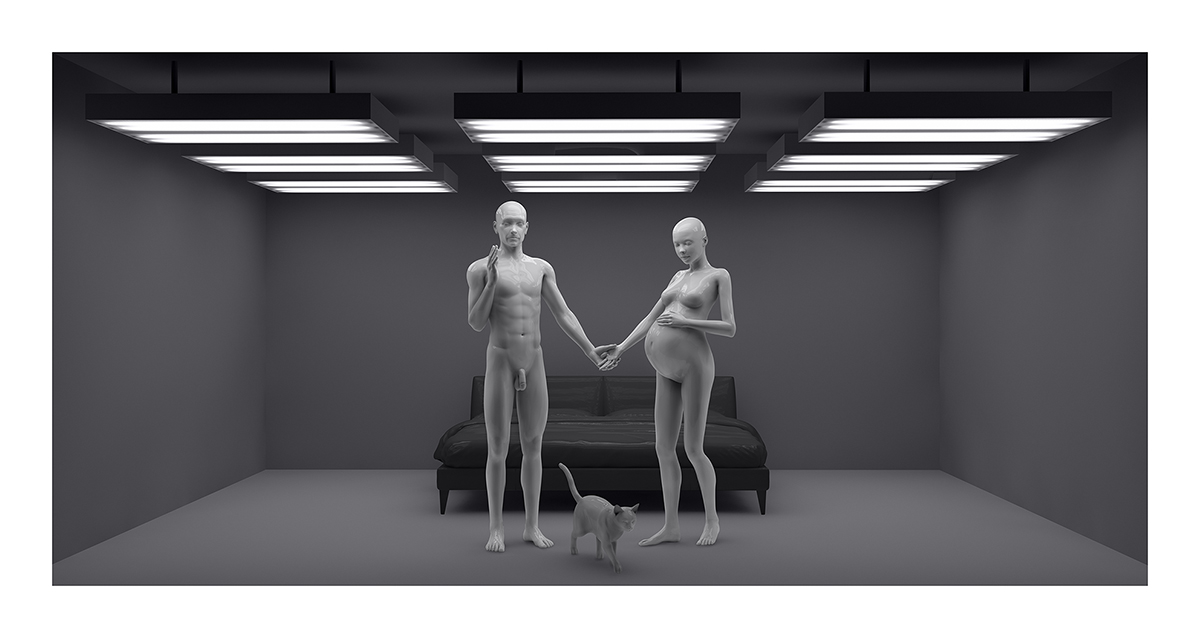 The Museum of HomoSapiens Couple Room 12000638 - 2010 - The Museum of HomoSapiens. Couple Room