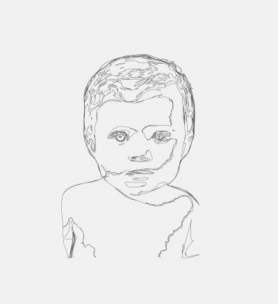 2019 008 The baby Lea DrawBot 001 400x438 - Visuals. 2019