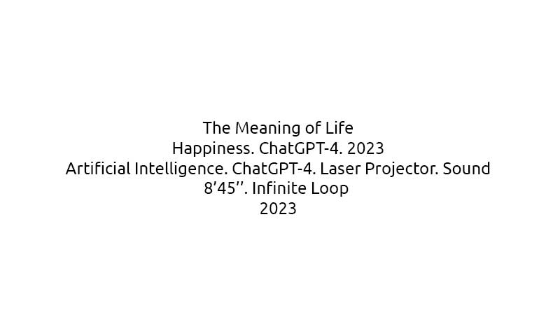 The Meaning Of Life 04 2023 